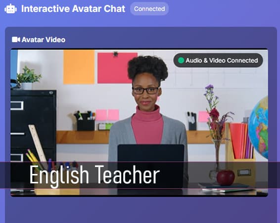 Agent 1 interactive avatar