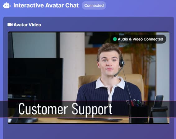 Agent 2 interactive avatar