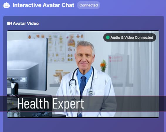 Agent 3 interactive avatar